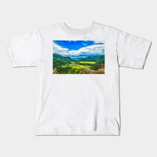 San Juan Mountains at Wolf Creek Pass Kids T-Shirt